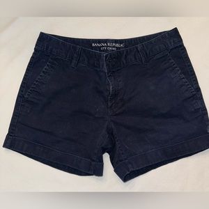 Banana Republic City Chino Shorts Size 0